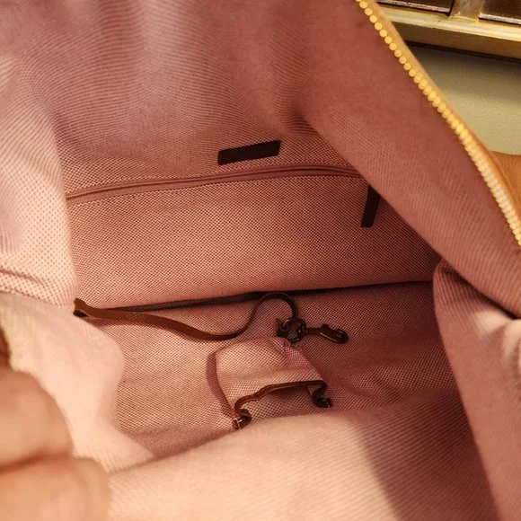 Dooney and Bourke Caramel Dillen Leather Hobo - Picture 7 of 8